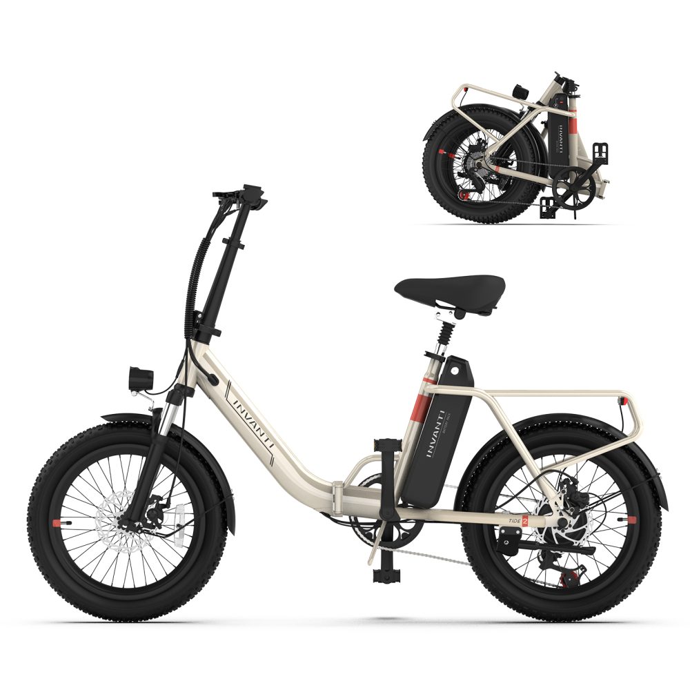 Invanti Tide2 48V 500W UL Certified Folding City Commuter
